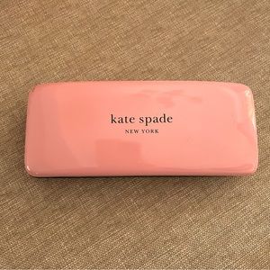 Kate Spade Pink/Black Eye Glasses Case